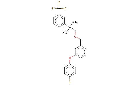 3-(4-FLUOROPHENOXY)BENZYL 2-(3-TRIFLUOROMETHYLPHENYL)-2-METHYLPROPYL ETHER